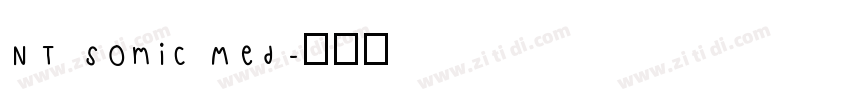 NT Somic Med字体转换